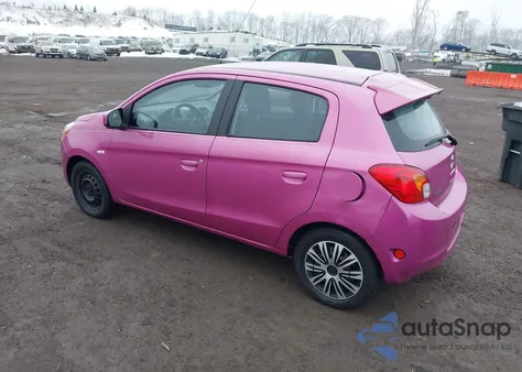 2014 Mitsubishi Mirage De z USA, uszkodzony, nr VIN ML32A3HJ1EH019088
